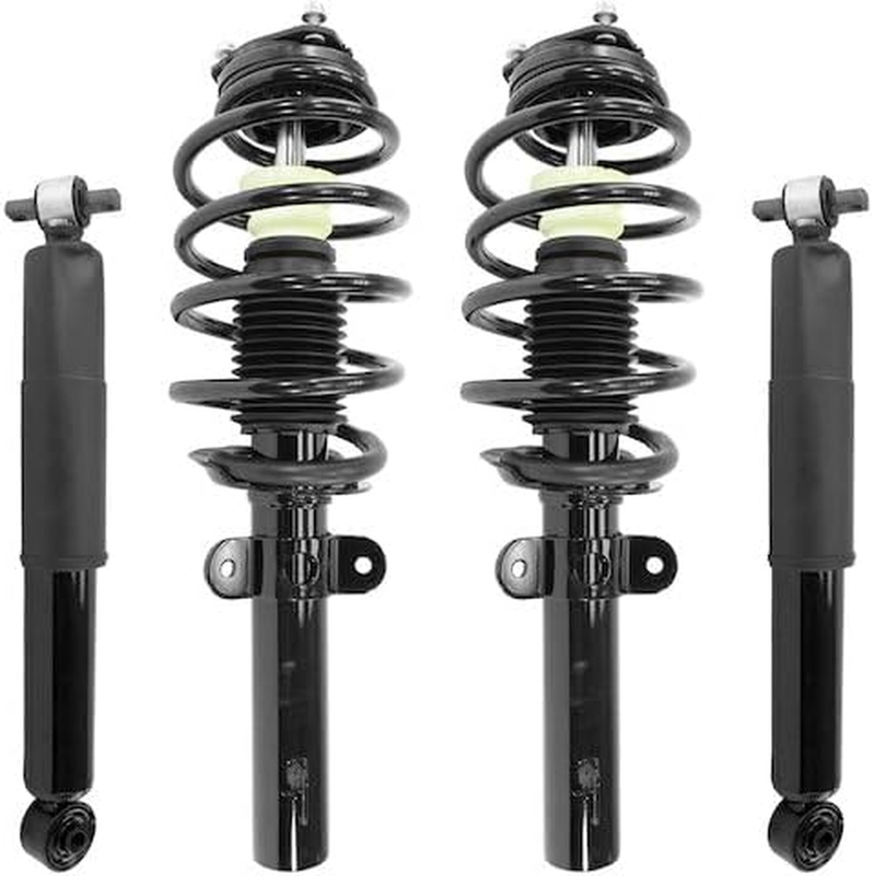 Set of 4 Front Rear Strut Coil Spring Shock Absorber for 2002-2006 Jaguar X-Type