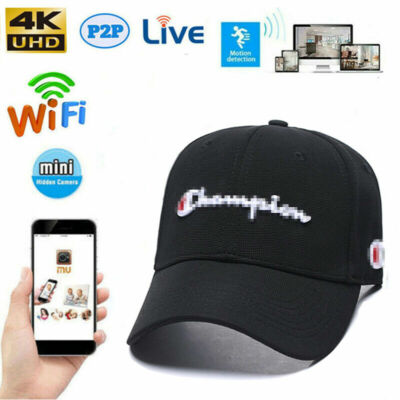 Wireless P2P Baseball Cap Hat Design Security Camera Micro Video Recorder HD