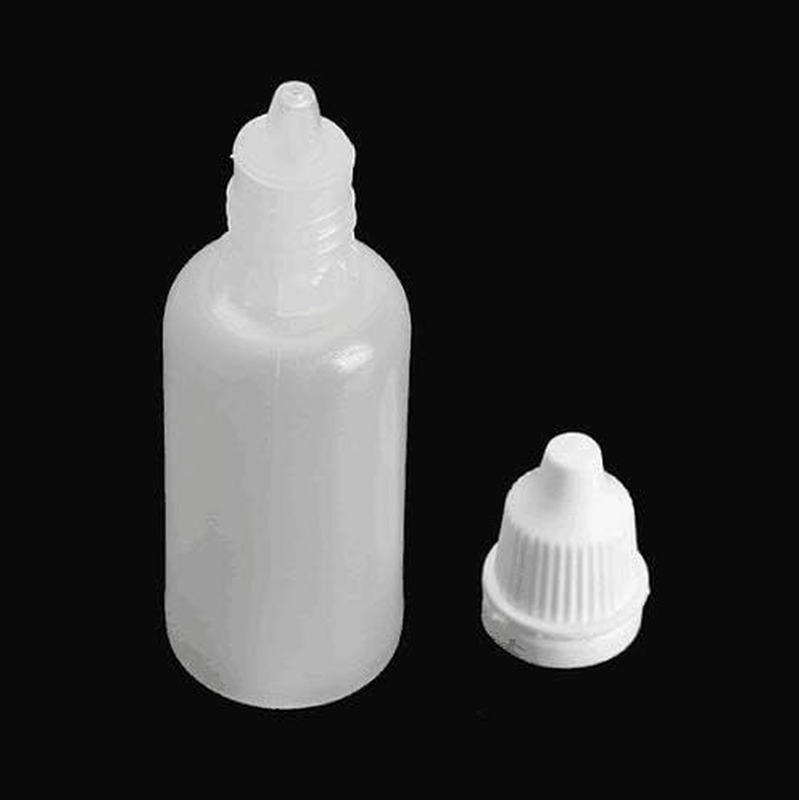 10PCS 15ML Empty Plastic Squeezable Eye Liquid Dropper Bottles with Childproof