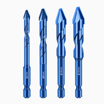 3-12mm Efficient Drilling Tool Cross Drill Bit for Concrete Ceramic Tile Cement