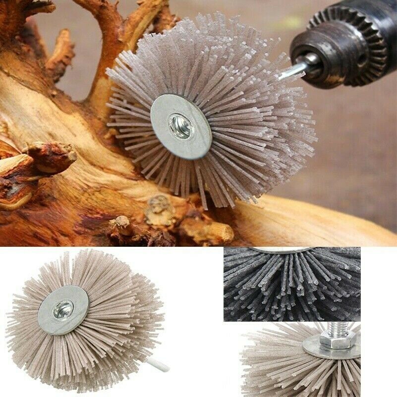 Résistant à L'Usure Brosse Grincement Tête Polissage Roue Abrasif Nylon