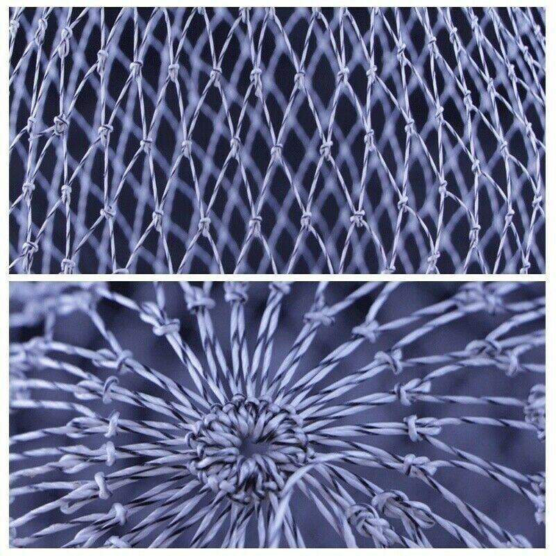 Replacement Fishing Landing Net Mesh High Strength Fish Bag Various Sizes