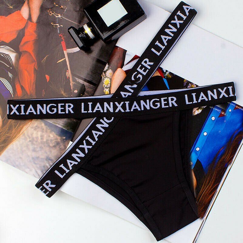 Damen Unterwäsche Slip Höschen Kreuz Gürtel Bikini Höschen Tanga G-String