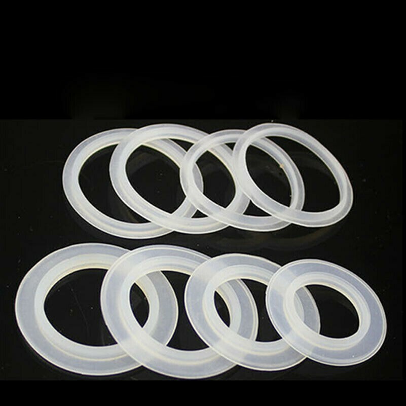 10 X Silikon Ring Dichtung für Daheim Waschbecken Erscheinen Stecker Kappe