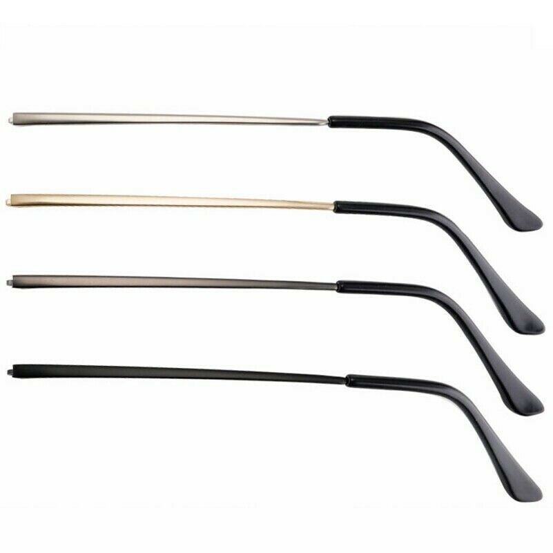 1-pair-replacement-glasses-metal-arm-temple-repair-138mm-blackgoldsilver