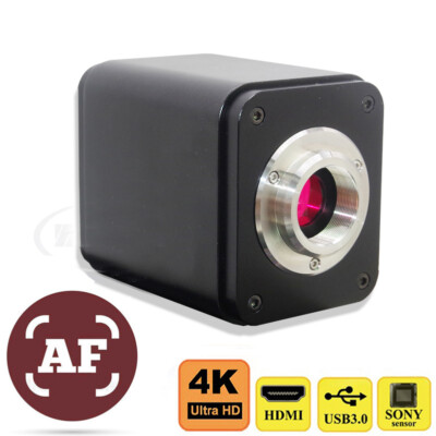 Auto Focus Focal 4K 60FPS SONY IMX334 HDMI USB WIFI Industry Microscope Camera