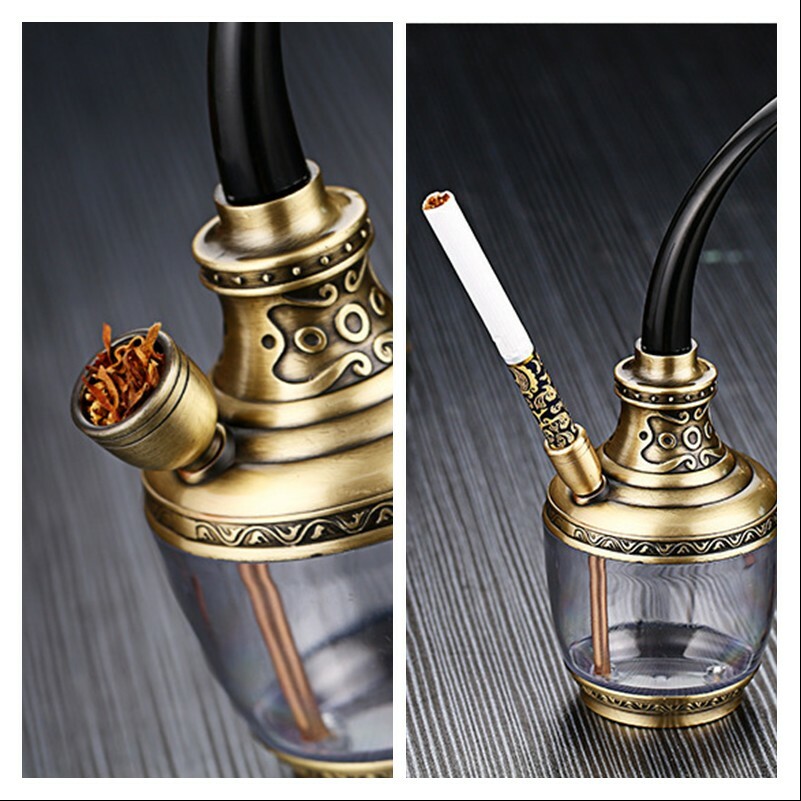 Bocchini Shisha 2 Vie Tubo Filtro Accessori Per Tabacco Sigaro Fumo