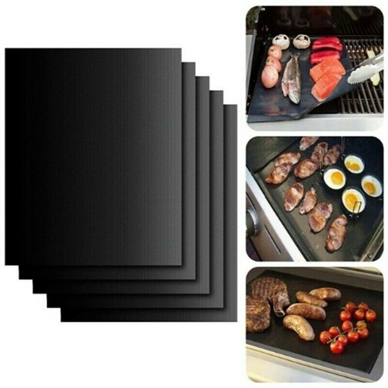 Reusable Baking Mats Non-stick Mat Sheet Pad Barbecue Liners Pan Fry Pads