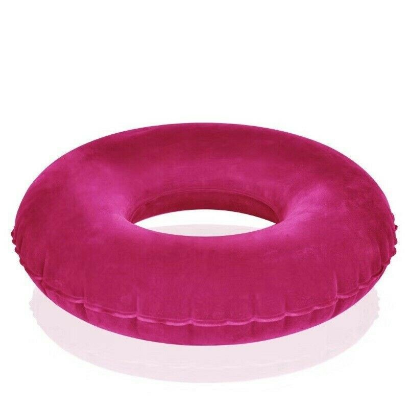 Donut Seat Cushion Cover Inflatable Hemorrhoids Pillow Bedsore Prevention