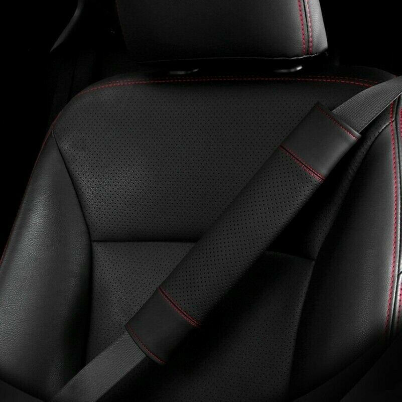 2x Car Safety Seat Belt Shoulder Pad Cover Protection Case Cushion Strap 33/22cm