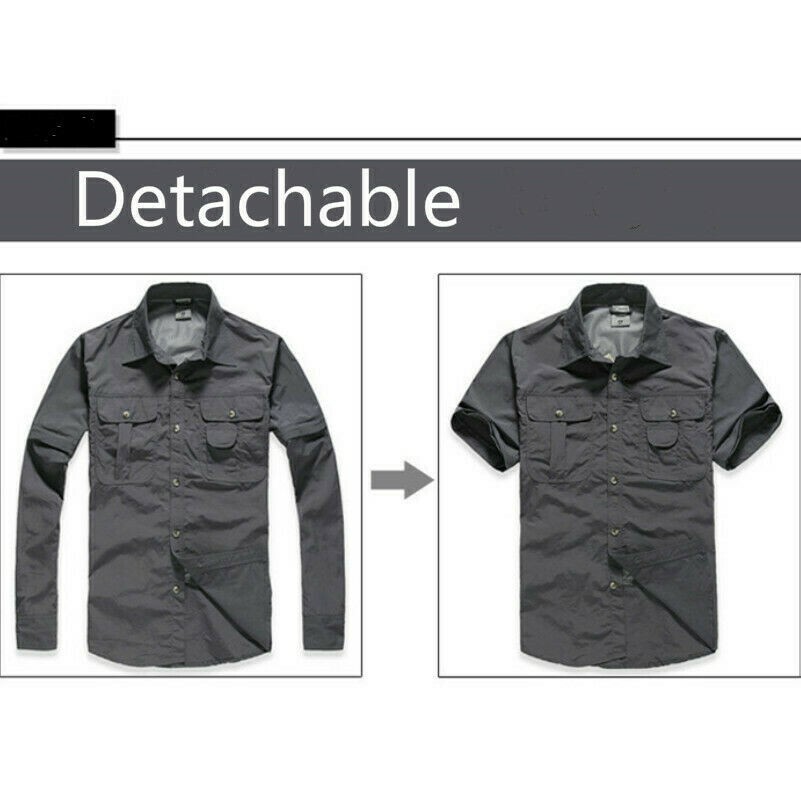 men-cargo-shirt-quick-dry-detachable-sleeve-outdoor-trekking-camping-fishing