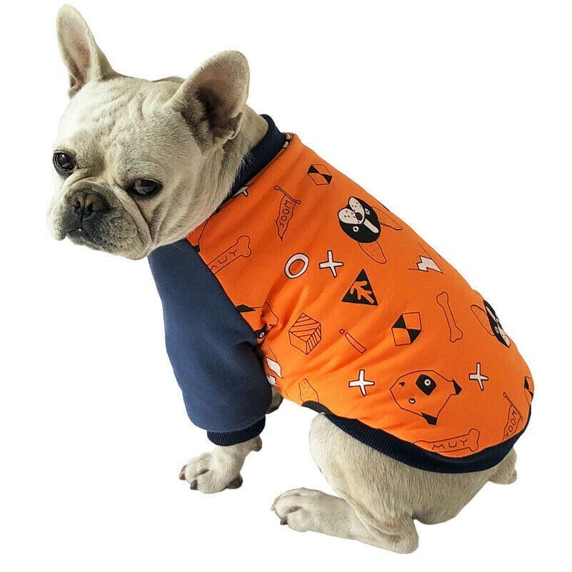 Cotton Dog Clothes Two-legged Warm for Puppy Autumn and Winter Pet Jacket