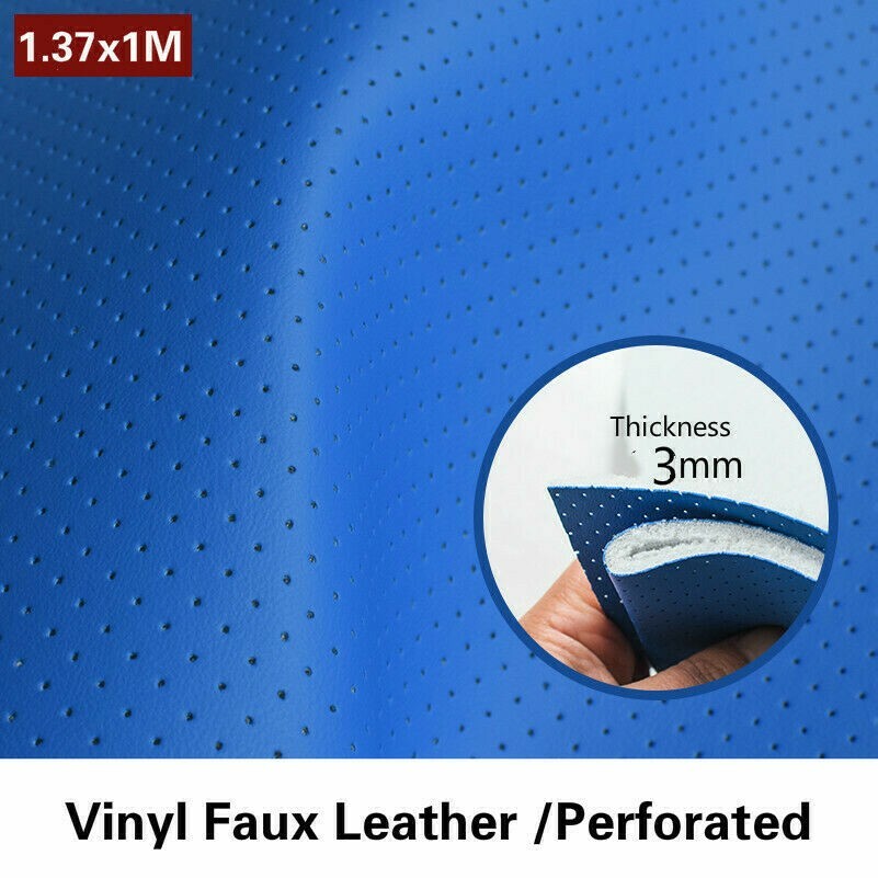 Materiale Per Tessuto Per Auto In Vinile Ecopelle Trapuntato Con Fori