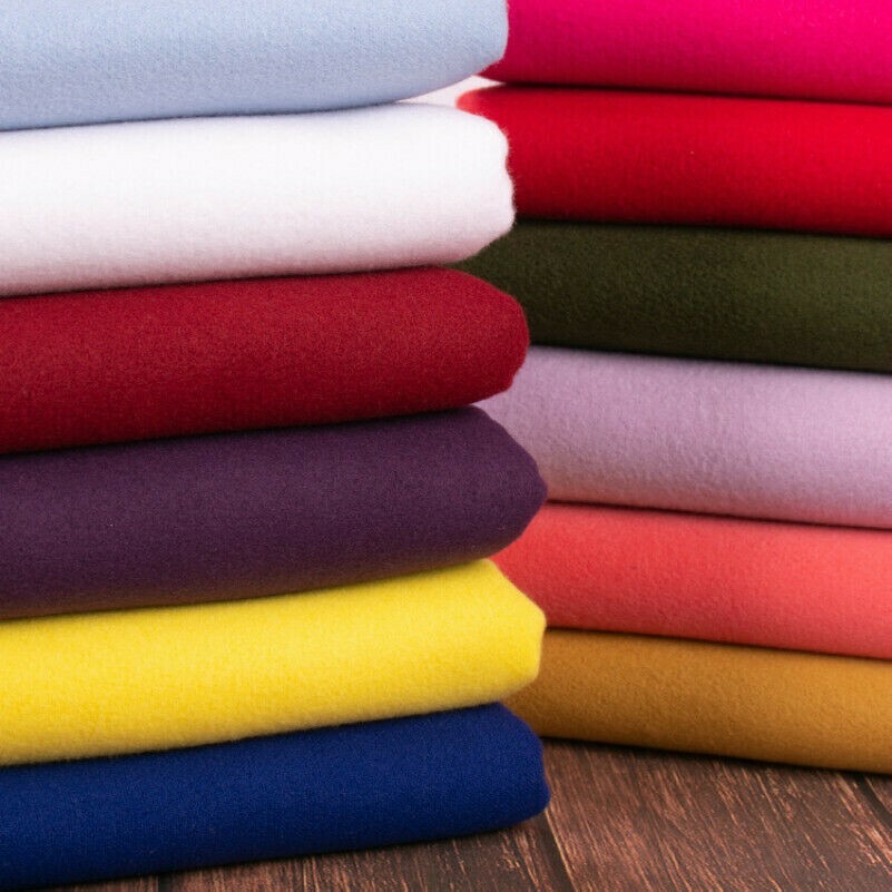 Faux Wool Cashmere Fabric Double-sided Imitation Wool Winter Coat Material Thick
