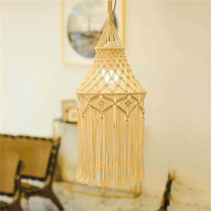 Abajour Manufatti A Mano Tesso Copertura Lampada Decorazioni Bohemien Casa Hotel
