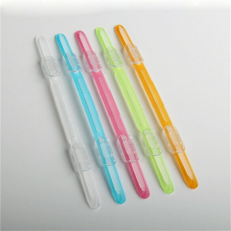 20Pcs Two-hole Binding Clips Beading Loose-leaf File Buckle Puncher Clip