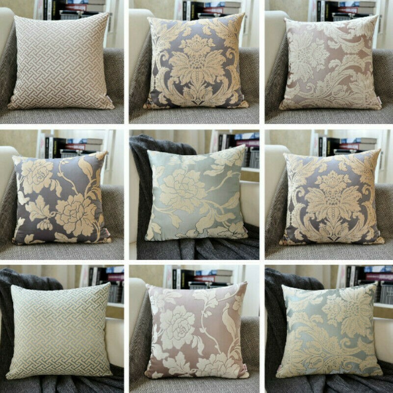 Europäische Überwurf Sofa Kissenbezug Pillowcover Blumen Kissenbezug Heim Dekor