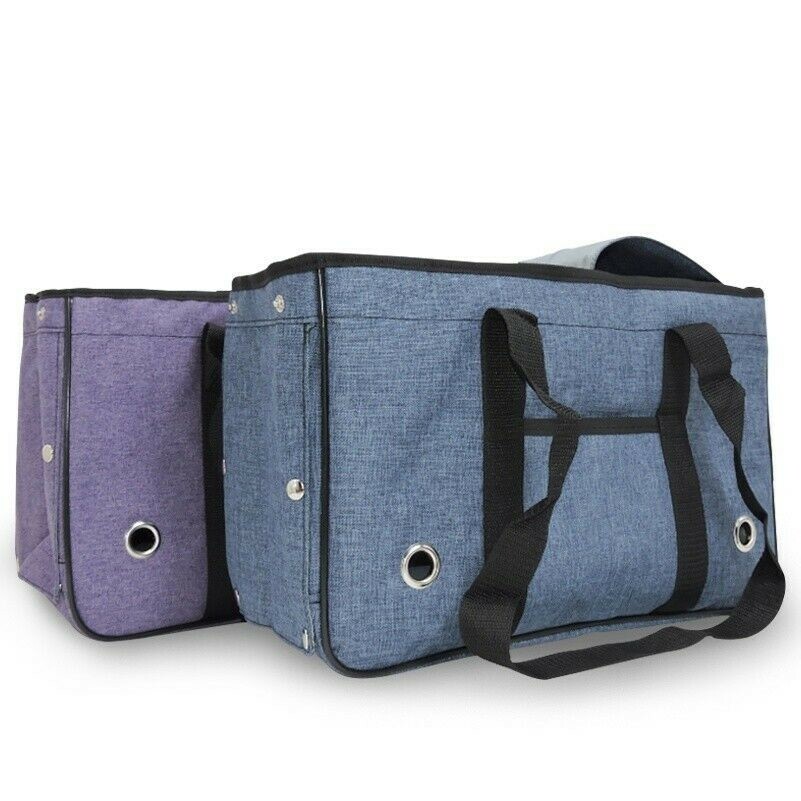 Folding Pet Dog Cat Portable Travel Carrier Tote Cage Bag Holder Crate Handbag