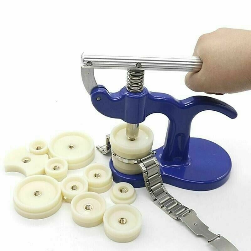 Macchina Riparatrice Per Coperchio Di Orologio Con Set Di 12 Punte