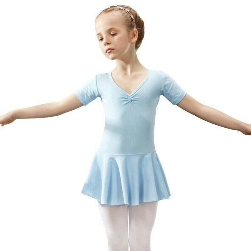 Kinder Ballett Tanzen Kleid Mädchen Tutu Rock Trikot Kostüme Trainingsanzug