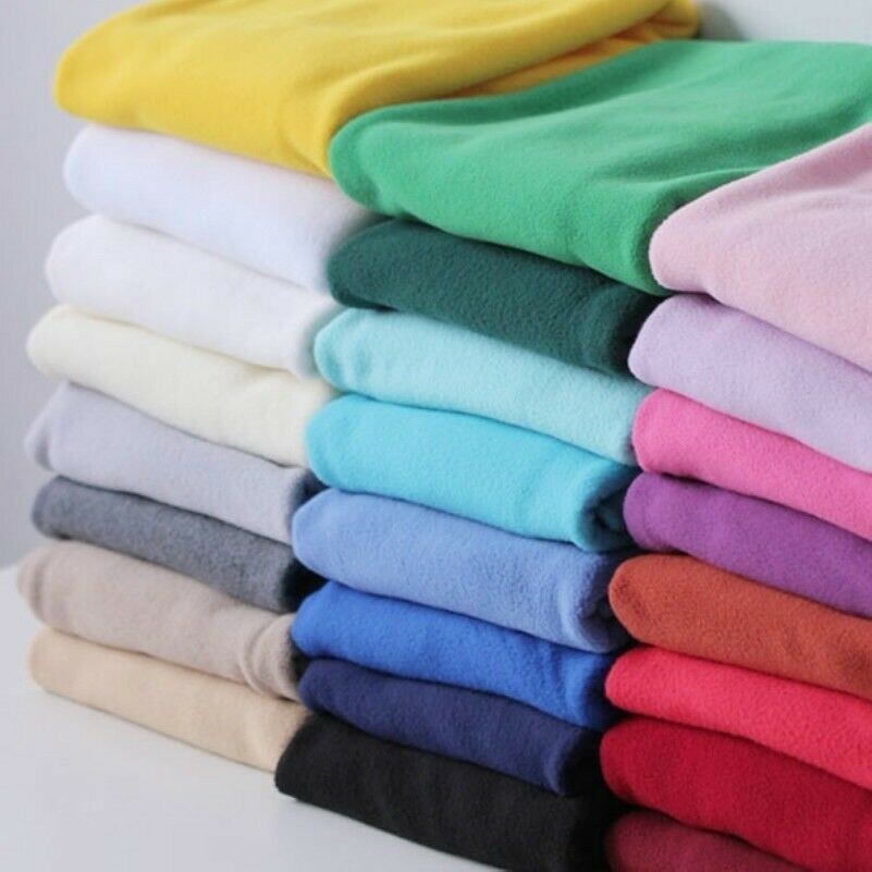 Polarfleece Stoff Anti-pille Weiche Decke Material Warm Winter Uni Basteln Borte