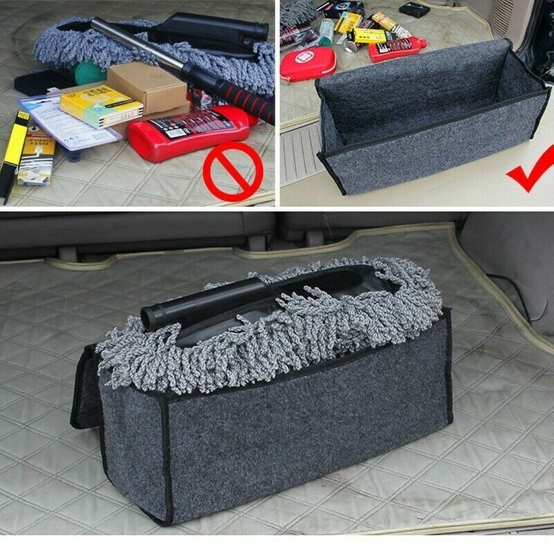 Car Seat Back Storage Bags Organizer Felt Bag Travel Case Holder Big Pouch SHP