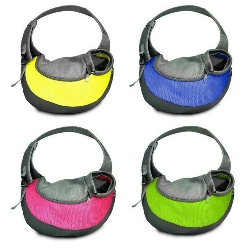 Animale Domestico Zaino Spalla Borsa Anteriore Fionda Trasportatore Rete Comfort