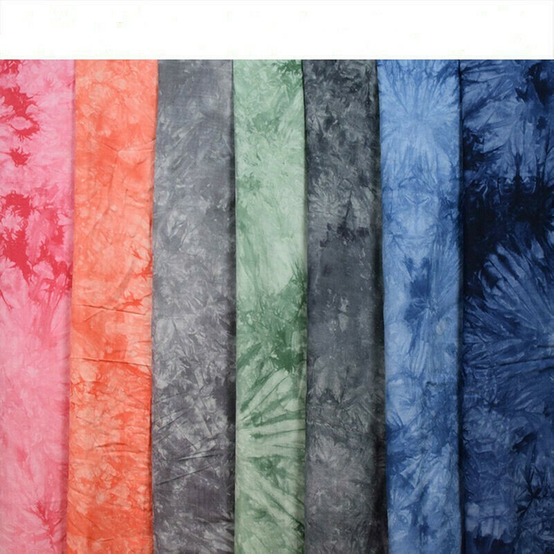 Färben Stoff Batik Gradient Für Kleid Polster Nähen DIY Vintage Stil