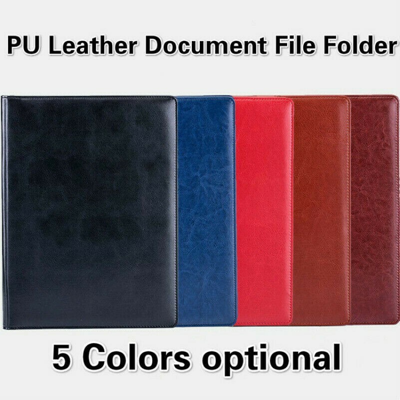 A4 Document Bag File Folder Clip Board Conference Notebook Business Padfolio EAN