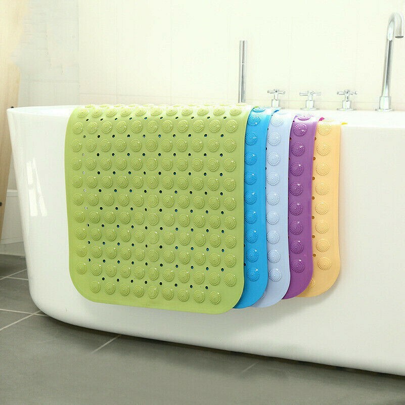 Badezimmer Dusche Matte Saugnapf Rutschfest Whirlpool Sicherheit Fußmatten PVC