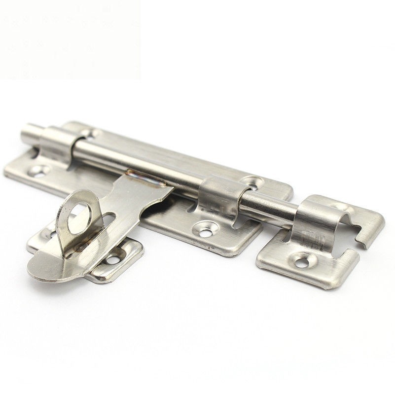 Stainless Steel Door Barrel Bolts Home Door Security Guard Latch Bolt Gate Lock