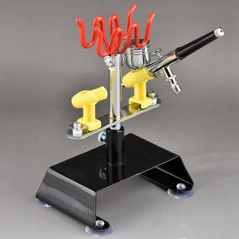 Airbrush Holder Spray Gun Stand for 4 Airbrushes Model Painting Kit Tool