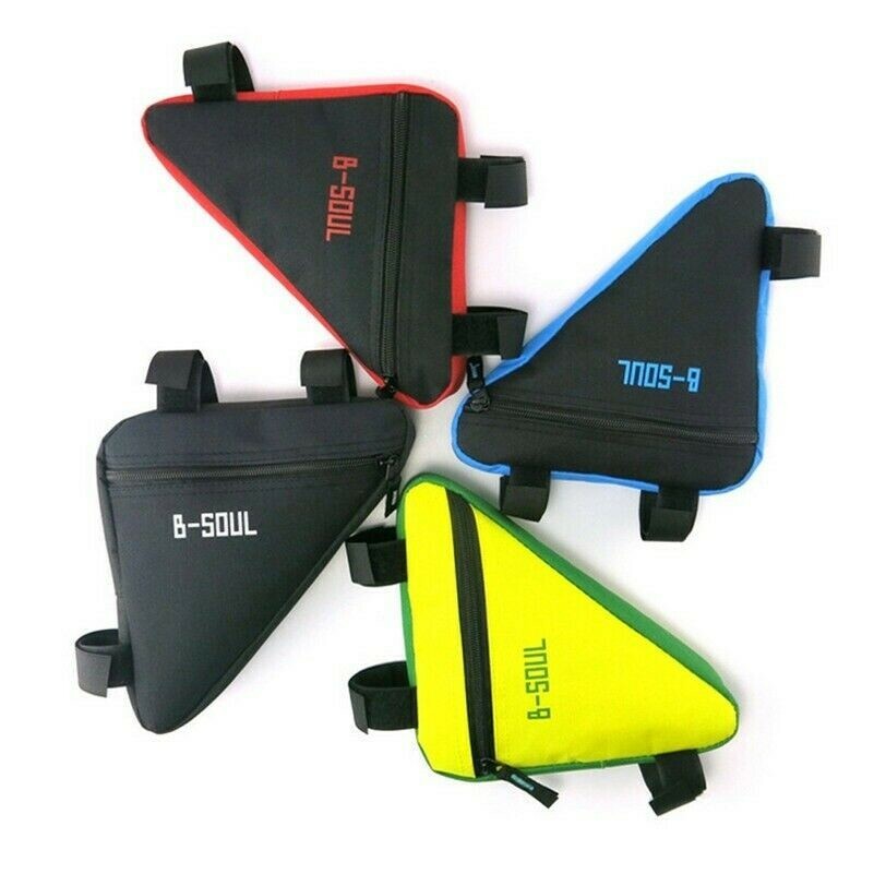 Vélo Cadre Triangle Sac Vélo Cyclisme Tube Pochette Support Selle Sacoches