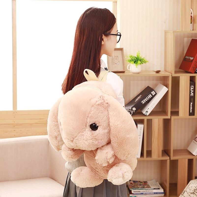 Student Häschen Rucksack Mädchen Kawaii Plüsch Puppe Hase Schule Reise