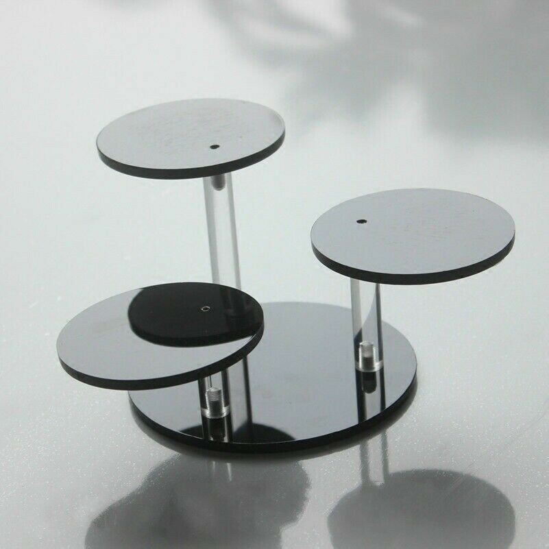 Acrilico Display Mensola Cremagliera Showcase Pista per Action Figure Giocattolo