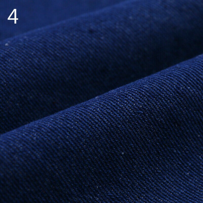 100% Cotton Denim Fabric Thick Jeans Cloth Sewing Craft for Pants Tablecloth