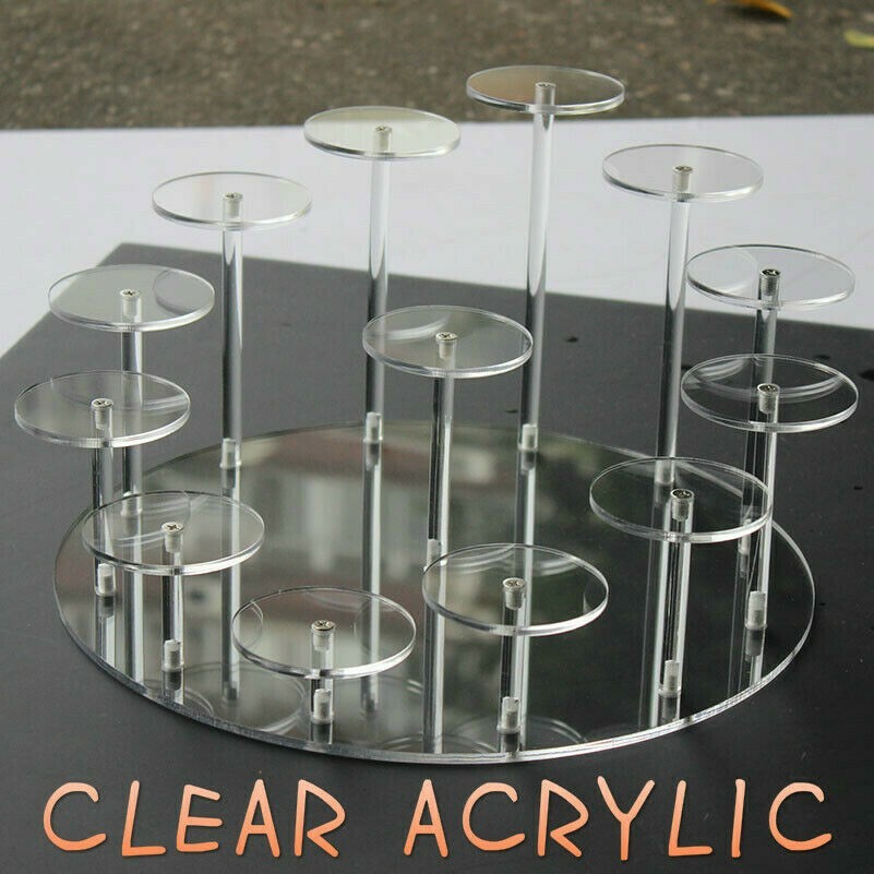 Stand Rimovibile Decorativo In Acrilico Trasparente Perspex EAN