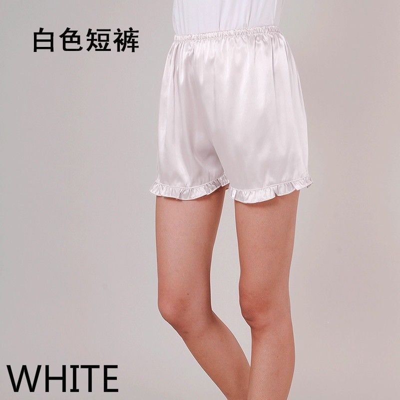 Femme Culotte Satin Short Culotte Citrouille Bloomer Caleçons sous Pyjama