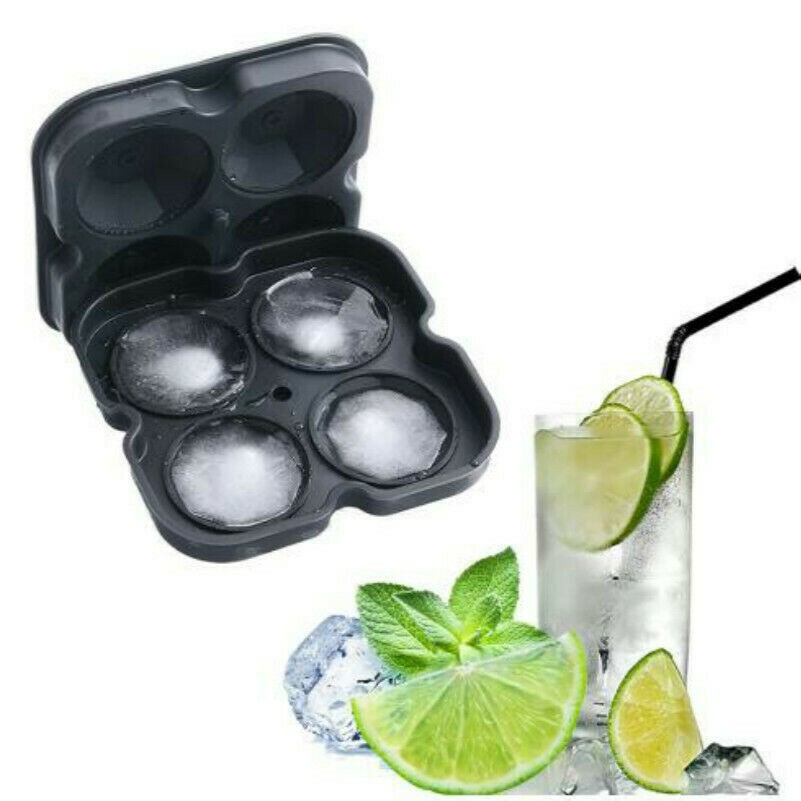 4 Cavité Silicone Losange Glaçon Moule Fabriquant Plateaux pour Chocolat Coktail