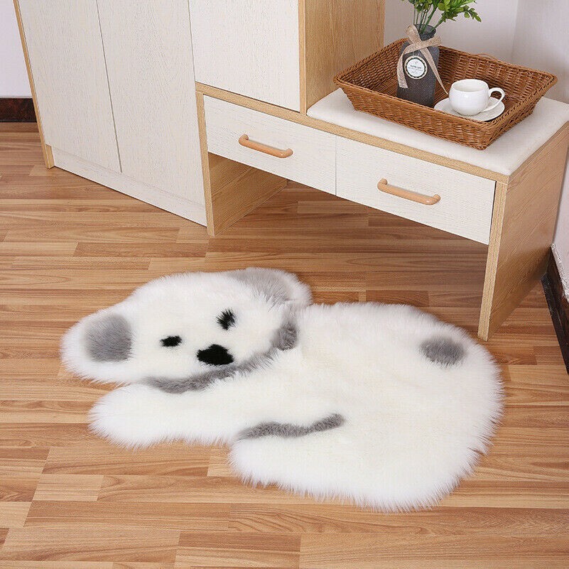 Imitazione Lana Tappeto Koala Panda Peluche Soggiorno Coperta Antiscivolo