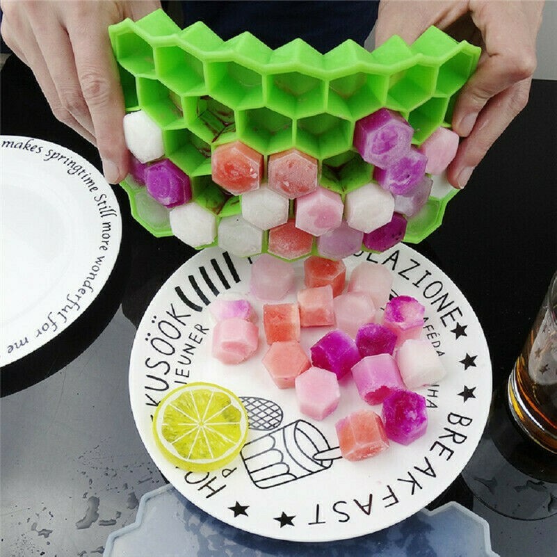 Nid D'Abeille Plateau de Glaçons Moule Silicone DIY Glace Crème Fabriquant