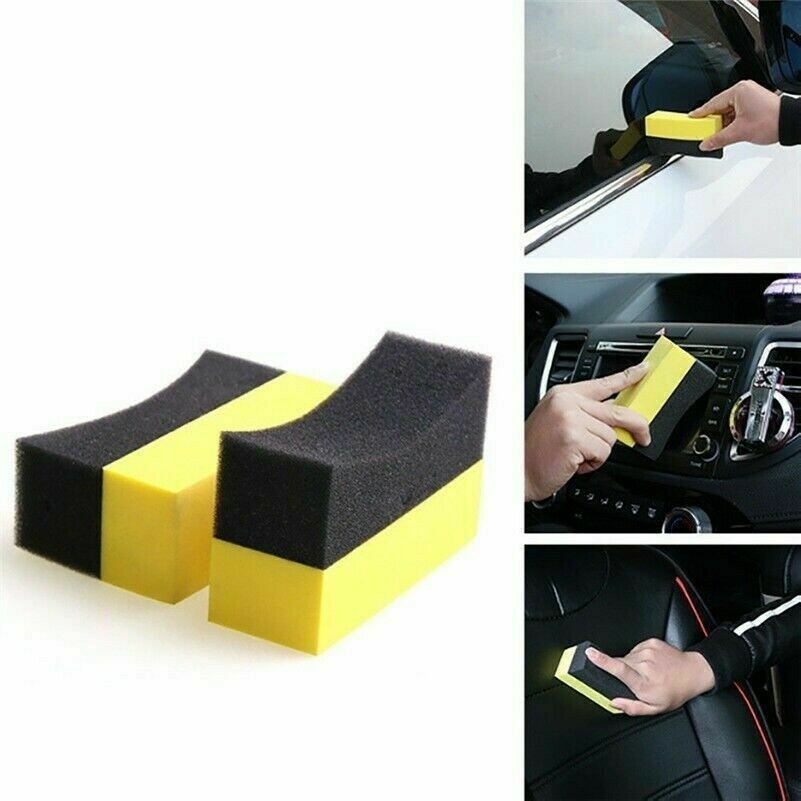 Auto Rad Reifen Wachsen Polieren Verbindung Wasch Schwamm Reinigung Pad Pinsel