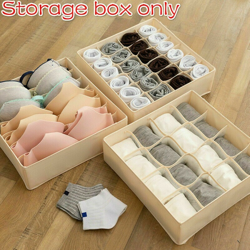 Unterwäsche Aufbewahrung Kiste Oxford Tuch Faltbar Socken Bh Unterhose Organizer