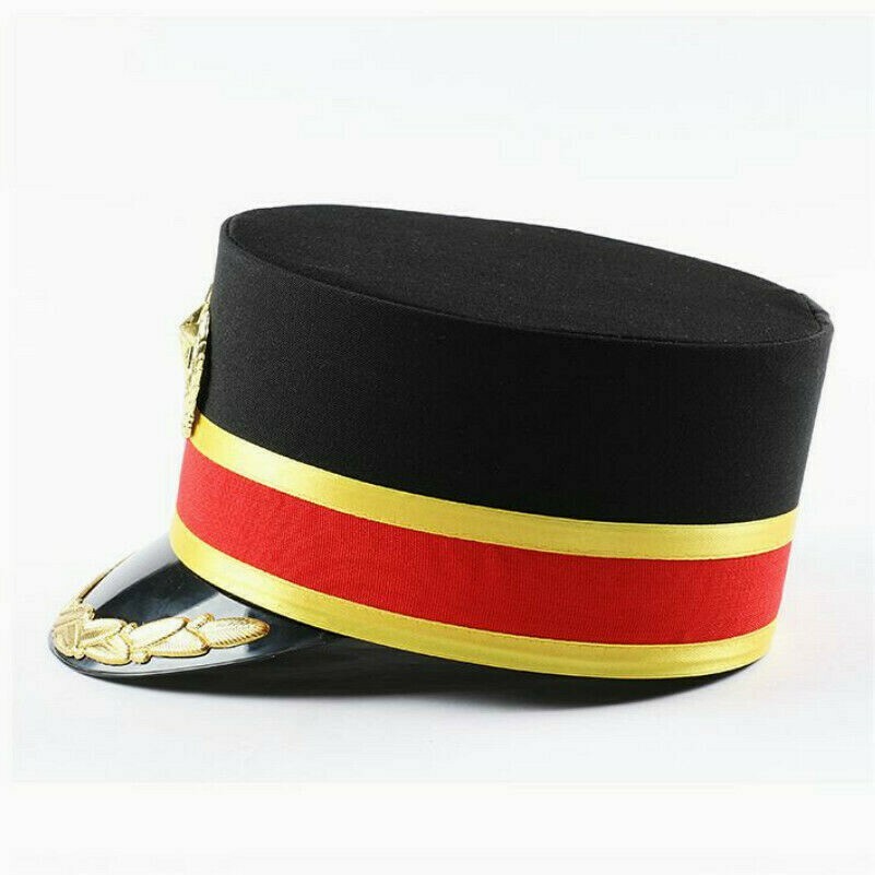 men-military-costume-top-hat-performance-solider-cap-fancy-dress-hotel-guard