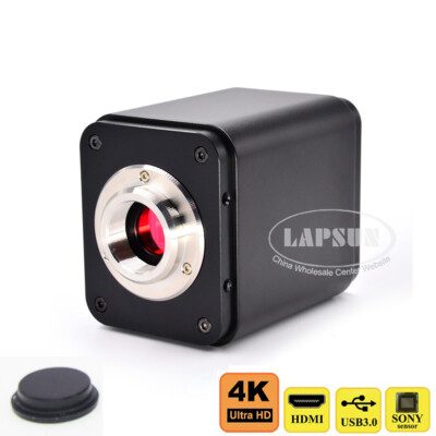 4K 8MP Ultra HDMI USB WIFI LAN IMX334 HD 60FPS Industry Microscope Video Camera