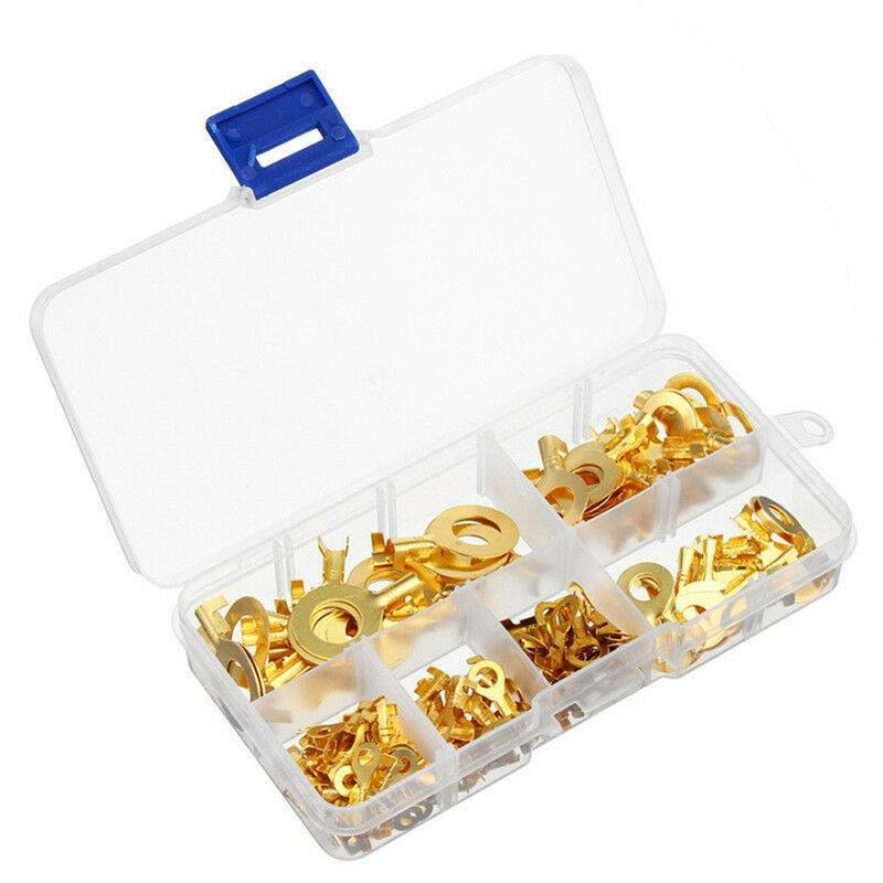 M5 4 Sorten M6 AS59 M8 Ringkabelschuhe als Set M4 20 Stück Sortiment