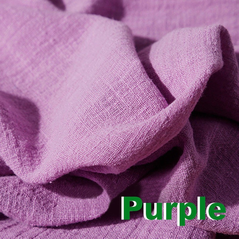 Leinen Baumwolle Stoff Natürlich Öko Flachs Batist Diy für Kleidung 22 Colors