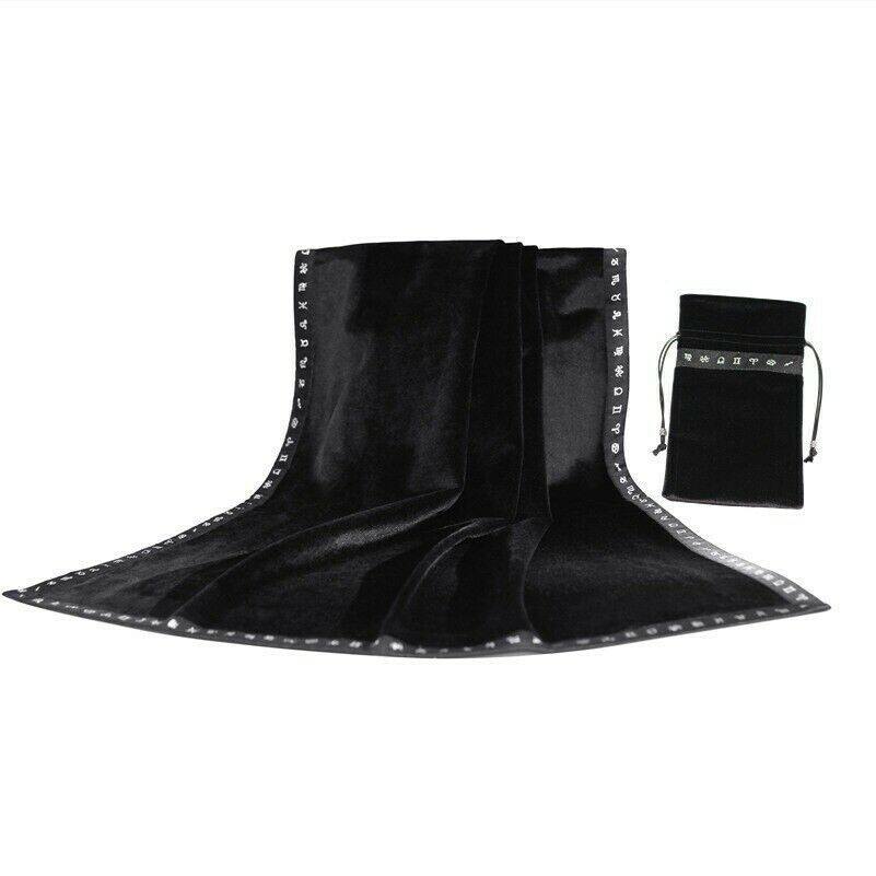 Altar Tarot Cards Bag Cloth Tablecloth Divination Constellation Wicca Velvet