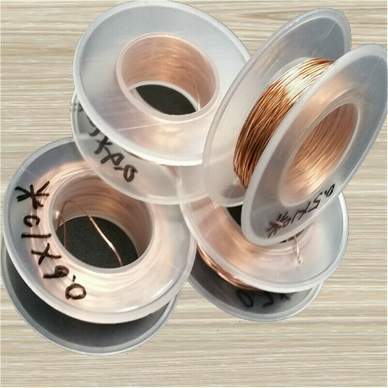 5M/10M Copper Wire Round Solid Bare Craft Jewellery Making Size 0.3mm-3.0mm