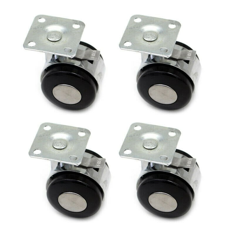 2'' Heavy Duty Swivel Casters Mute Universal Wheels for Chair Cupboard Sofa